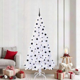 Árbol de Navidad artificial con 300 LED 210 cm PVC y Acero en Arboles de navidad | Comprar online en Foro24