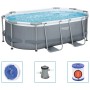 Bestway Piscina desmontable ovalada Power Steel 305x200x84 cm de Bestway, Piscinas - Ref: Foro24-3202564, Precio: 399,84 €, D...