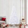 Árbol de Navidad artificial con 300 LED 210 cm PVC y Acero