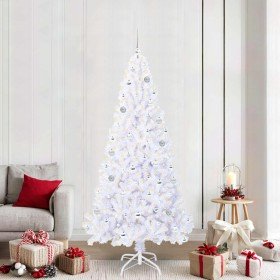 Árbol de Navidad artificial con 300 LED 210 cm PVC y Acero en Arboles de navidad | Comprar online en Foro24