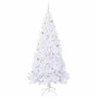 Árbol de Navidad artificial con 300 LED 210 cm PVC y Acero