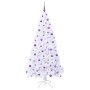 Árbol de Navidad artificial con 300 LED 210 cm PVC y Acero