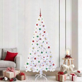 Árbol de Navidad artificial con 300 LED 210 cm PVC y Acero en Arboles de navidad | Comprar online en Foro24