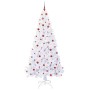 Árbol de Navidad artificial con 300 LED 240 cm PVC y Acero