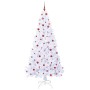 Árbol de Navidad artificial con 300 LED 240 cm PVC y Acero