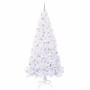 Árbol de Navidad artificial con 300 LED 240 cm PVC y Acero