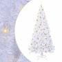 Árbol de Navidad artificial con 300 LED 240 cm PVC y Acero