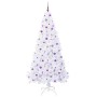Árbol de Navidad artificial con 300 LED 240 cm PVC y Acero