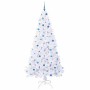 Árbol de Navidad artificial con 300 LED 240 cm PVC y Acero