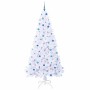 Árbol de Navidad artificial con 300 LED 240 cm PVC y Acero