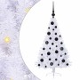 Árbol de Navidad artificial con 150 LED 120 cm PVC y Acero