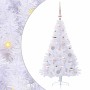 Árbol de Navidad artificial con 150 LED 120 cm PVC y Acero