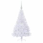 Árbol de Navidad artificial con 150 LED 120 cm PVC y Acero