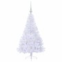 Árbol de Navidad artificial con 150 LED 120 cm PVC y Acero