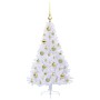 Árbol de Navidad artificial con 150 LED 120 cm PVC y Acero
