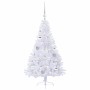 Árbol de Navidad artificial con 150 LED 120 cm PVC y Acero