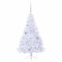 Árbol de Navidad artificial con 150 LED 120 cm PVC y Acero