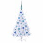 Árbol de Navidad artificial con 150 LED 120 cm PVC y Acero