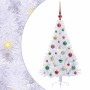Árbol de Navidad artificial con 150 LED 120 cm PVC y Acero
