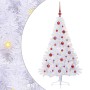 Árbol de Navidad artificial con 150 LED 150 cm PVC y Acero