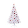 Árbol de Navidad artificial con 150 LED 150 cm PVC y Acero