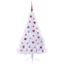 Árbol de Navidad artificial con 150 LED 150 cm PVC y Acero