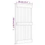 Sliding door with solid pine wood hardware 95x210 cm by vidaXL, Doors - Ref: Foro24-3203068, Price: 190,24 €, Discount: %