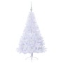 Árbol de Navidad artificial con 150 LED 150 cm PVC y Acero