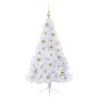 Árbol de Navidad artificial con 150 LED 150 cm PVC y Acero