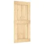 Sliding door with solid pine wood fittings 95x210 cm by vidaXL, Doors - Ref: Foro24-3203074, Price: 194,77 €, Discount: %