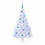 Árbol de Navidad artificial con 150 LED 150 cm PVC y Acero