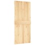 Puerta corredera con herrajes madera maciza de pino 90x210 cm von vidaXL, Türen - Ref: Foro24-3203182, Preis: 200,03 €, Rabat...