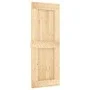 Sliding door with solid pine wood fittings 80x210 cm by vidaXL, Doors - Ref: Foro24-3203186, Price: 204,04 €, Discount: %