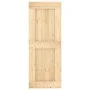 Sliding door with solid pine wood fittings 80x210 cm by vidaXL, Doors - Ref: Foro24-3203186, Price: 204,04 €, Discount: %