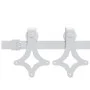 Puerta corredera con herrajes madera maciza de pino 80x210 cm de vidaXL, Puertas - Ref: Foro24-3203186, Precio: 202,18 €, Des...