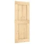 Sliding door with solid pine wood hardware 85x210 cm by vidaXL, Doors - Ref: Foro24-3203187, Price: 203,40 €, Discount: %