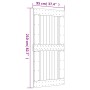 Puerta corredera con herrajes madera maciza de pino 95x210 cm von vidaXL, Türen - Ref: Foro24-3203189, Preis: 208,57 €, Rabat...