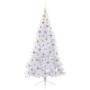 Árbol de Navidad artificial con 300 LED 180 cm PVC y Acero