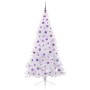 Árbol de Navidad artificial con 300 LED 180 cm PVC y Acero