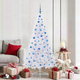 Árbol de Navidad artificial con 300 LED 180 cm PVC y Acero