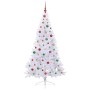 Árbol de Navidad artificial con 300 LED 180 cm PVC y Acero