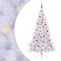 Árbol de Navidad artificial con 300 LED 210 cm PVC y Acero