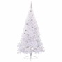 Árbol de Navidad artificial con 300 LED 210 cm PVC y Acero