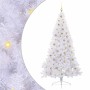 Árbol de Navidad artificial con 300 LED 210 cm PVC y Acero