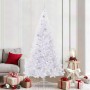 Árbol de Navidad artificial con 300 LED 210 cm PVC y Acero