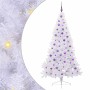 Árbol de Navidad artificial con 300 LED 210 cm PVC y Acero