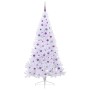 Árbol de Navidad artificial con 300 LED 210 cm PVC y Acero