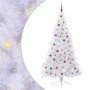 Árbol de Navidad artificial con 300 LED 210 cm PVC y Acero