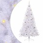 Árbol de Navidad artificial con 300 LED 240 cm PVC y Acero