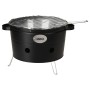 ProGarden Eimergrill mit 2 Griffen Mattschwarz 34,5 cm von ProGarden, Grillen - Ref: Foro24-445903, Preis: 44,87 €, Rabatt: %